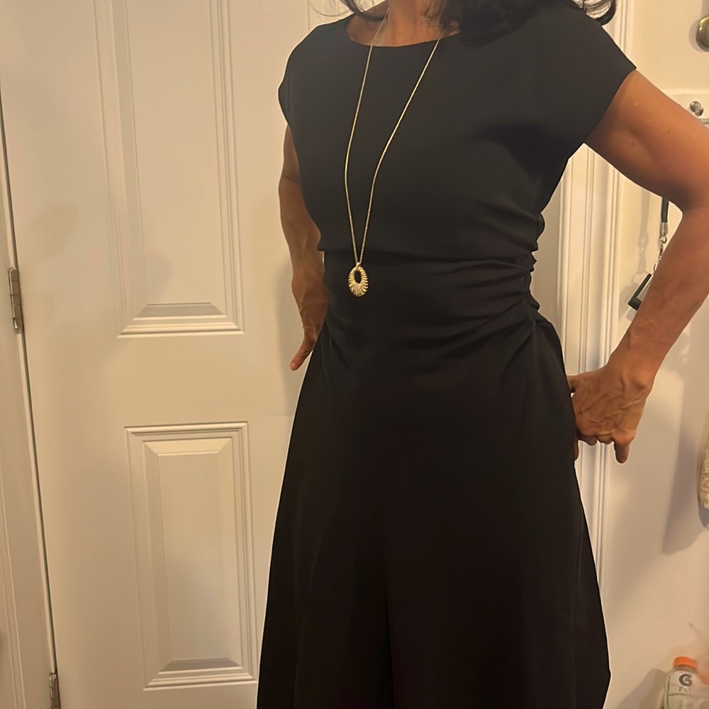 Halston Heritage classic, elegant  black dress New with Tags